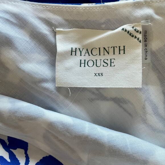 Hyacinth House by Tuckernuck Sybil Maxi Dress Floral One Shoulder Size XXS NEW - Picture 8 of 10